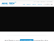 Tablet Screenshot of akaltech.com